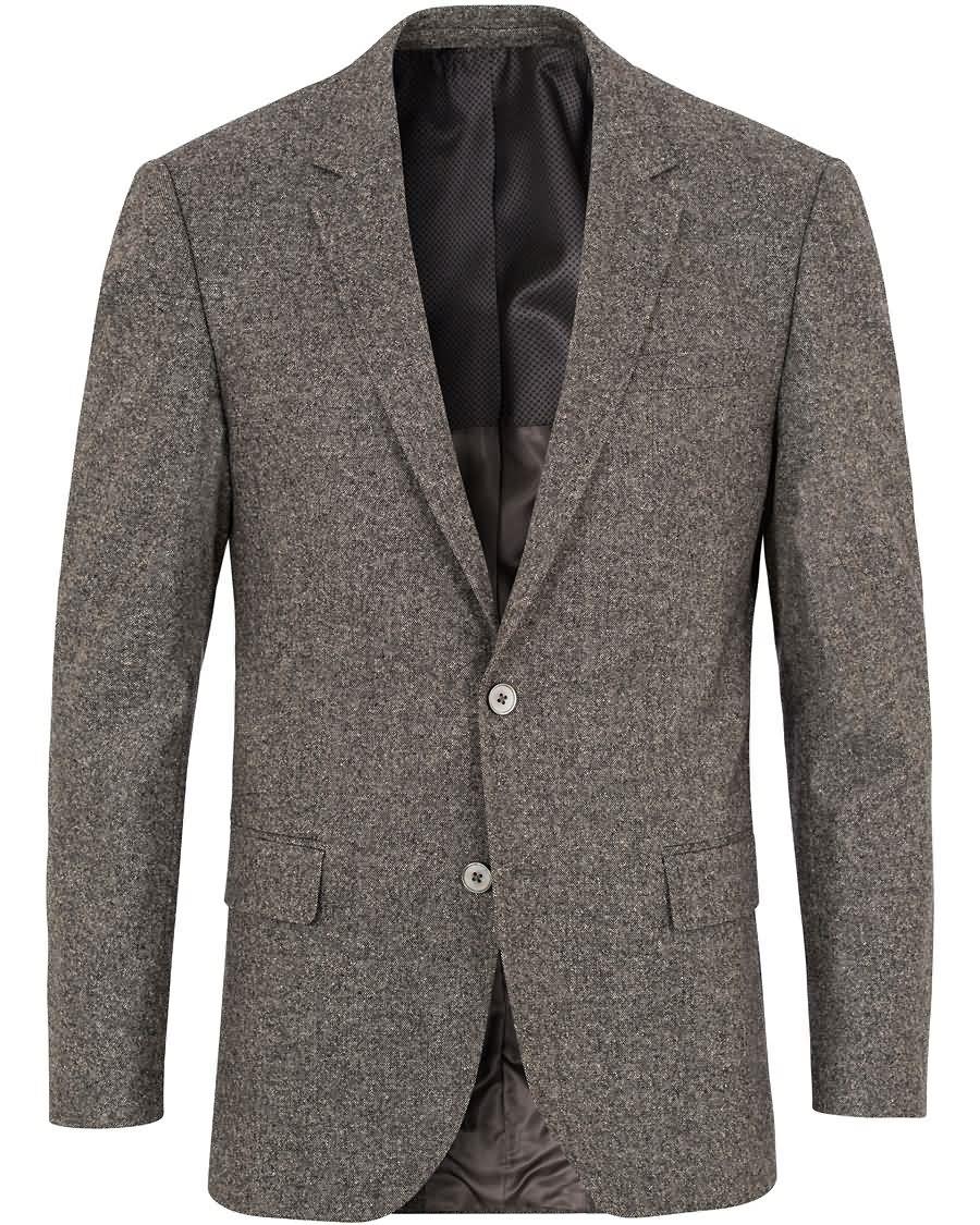 boss hutson2 woolsilk blazer light grey For Engros comm0